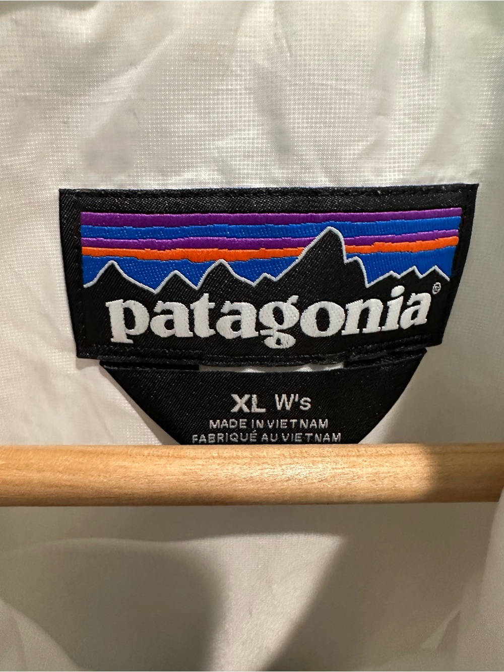 Patagonia Nano Puff Vest Birch White Women’s Sz XL Full Zipper Lightweight - Picture 3 of 12